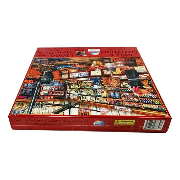 Sunsout Back in the Good Old Days Store Jig Saw Puzzle 1000 pieces New - Picture 5 of 7